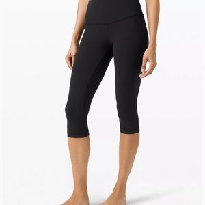 Lululemon Align High Rise Crop 17” Leggings